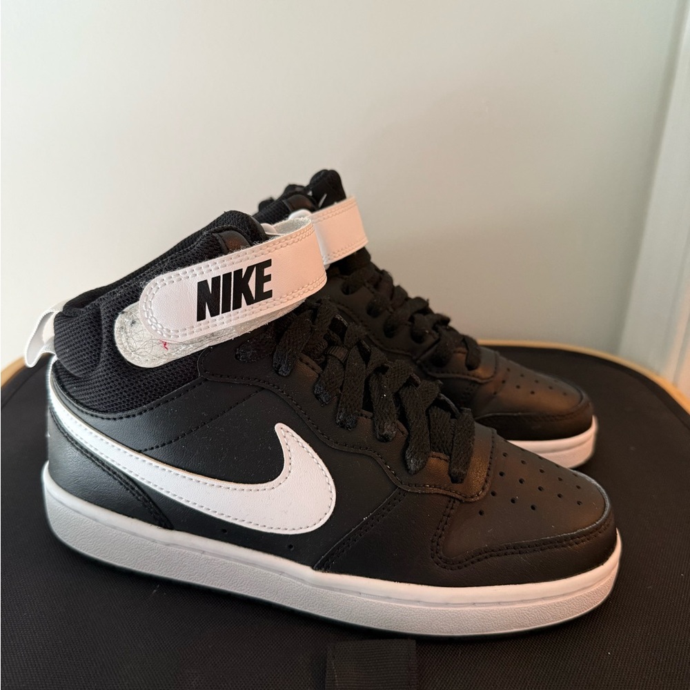Nike Black and White High-Tops